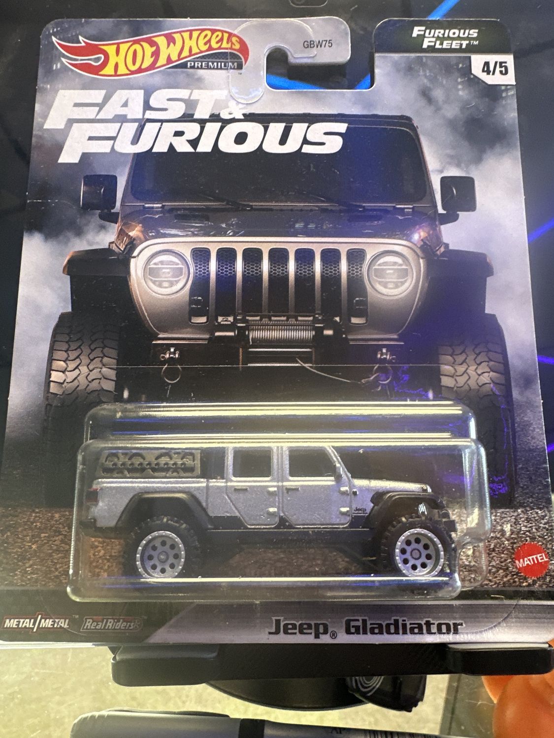 Hot wheels, fast and furious, premium, furious, fleet Jeep gladiator