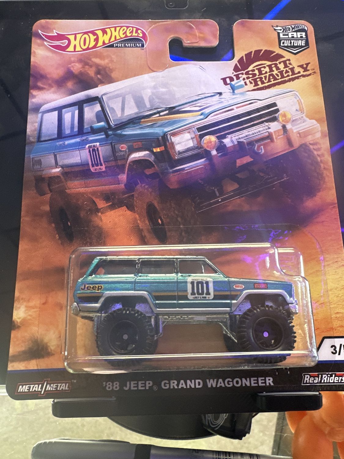 Hot wheels Desert rally 88 Jeep grand Wagoneer
