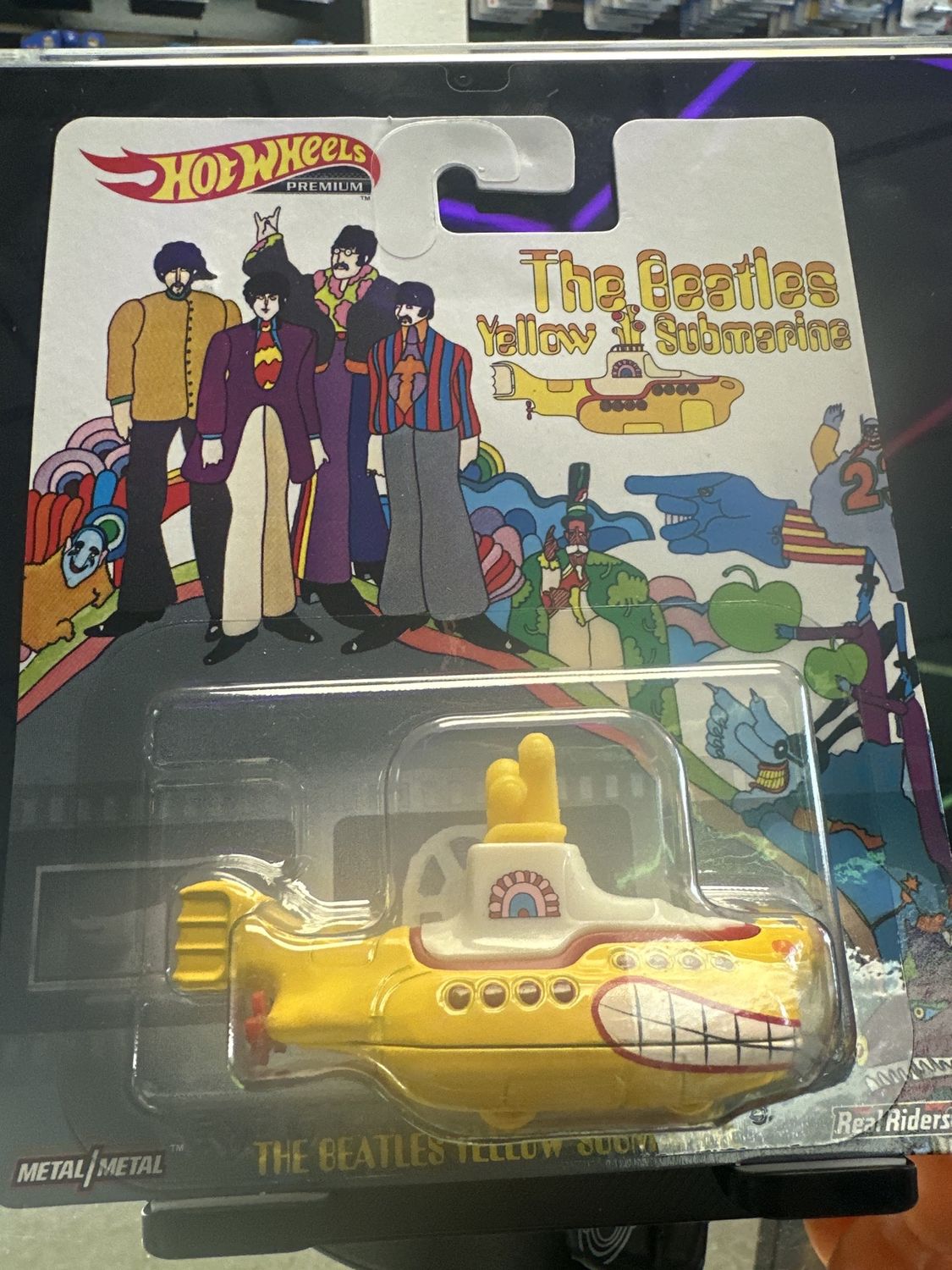 Hot wheels premium, The Beatles yellow submarine
