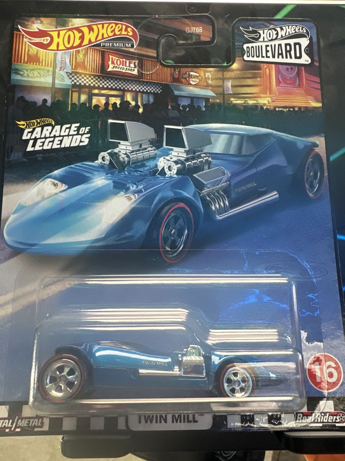 Hot wheels, premium garage of legends Twin Mill
