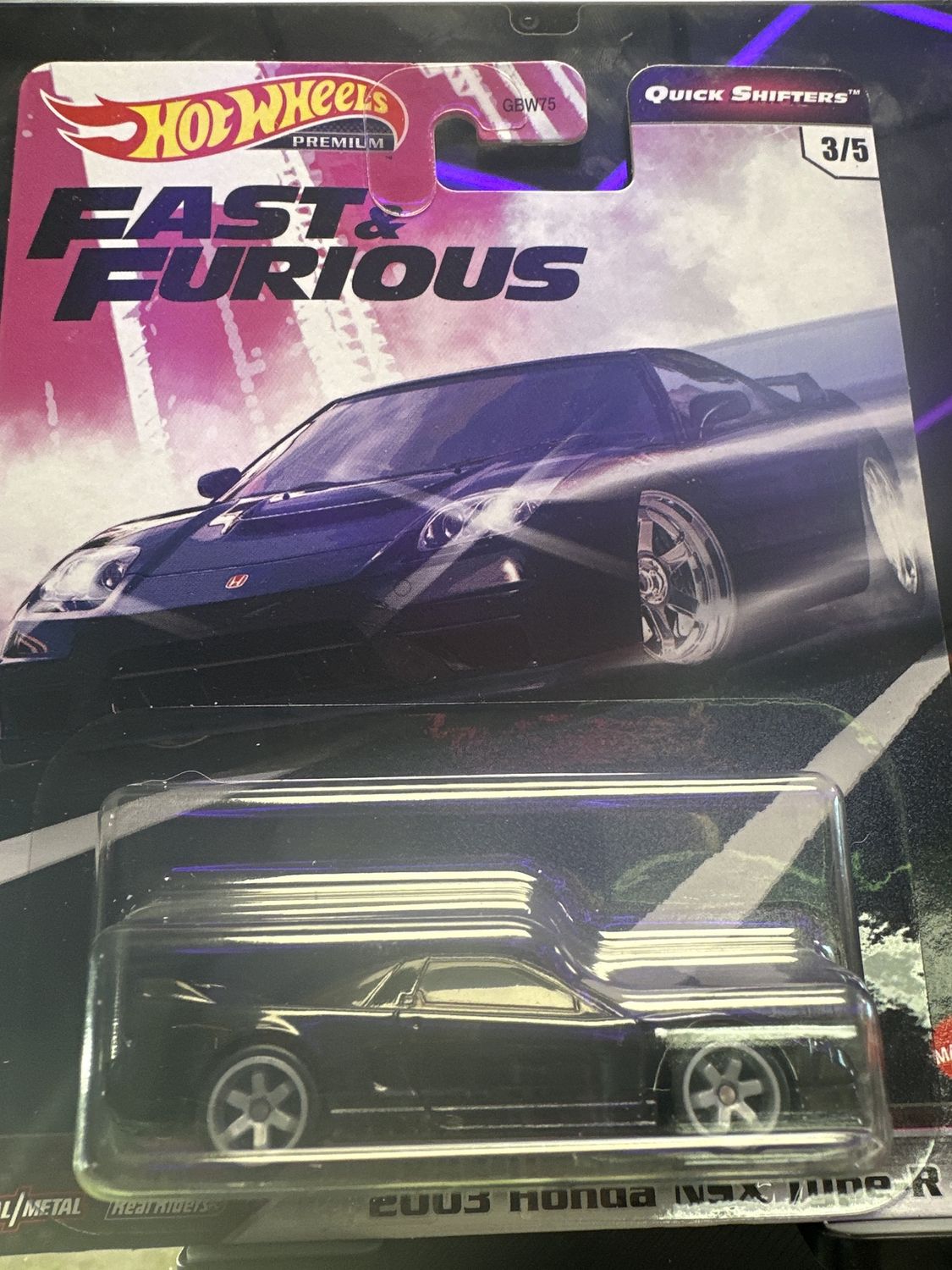 HW Fast and furious 2003 Honda NSX type R