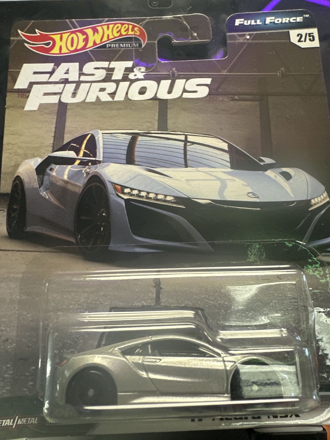 Fast and furious, hot wheels 17 Acura NSX