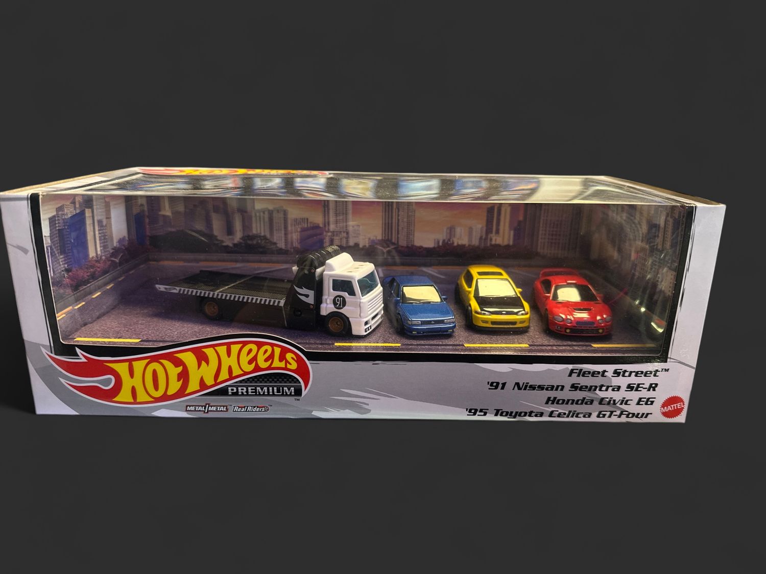 Hot Wheels Premium Collector Set GMH39 Tuner JDM Fleet Street Civic EG