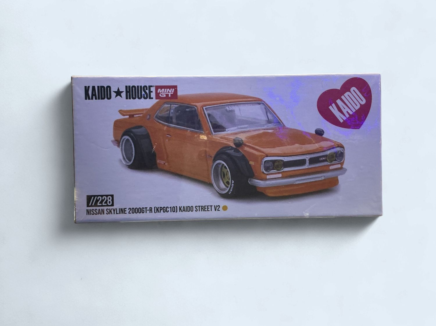 Kaido House x MINI GT 1:64 Skyline2000 GT-R (KPGC10) Diecast Model Car