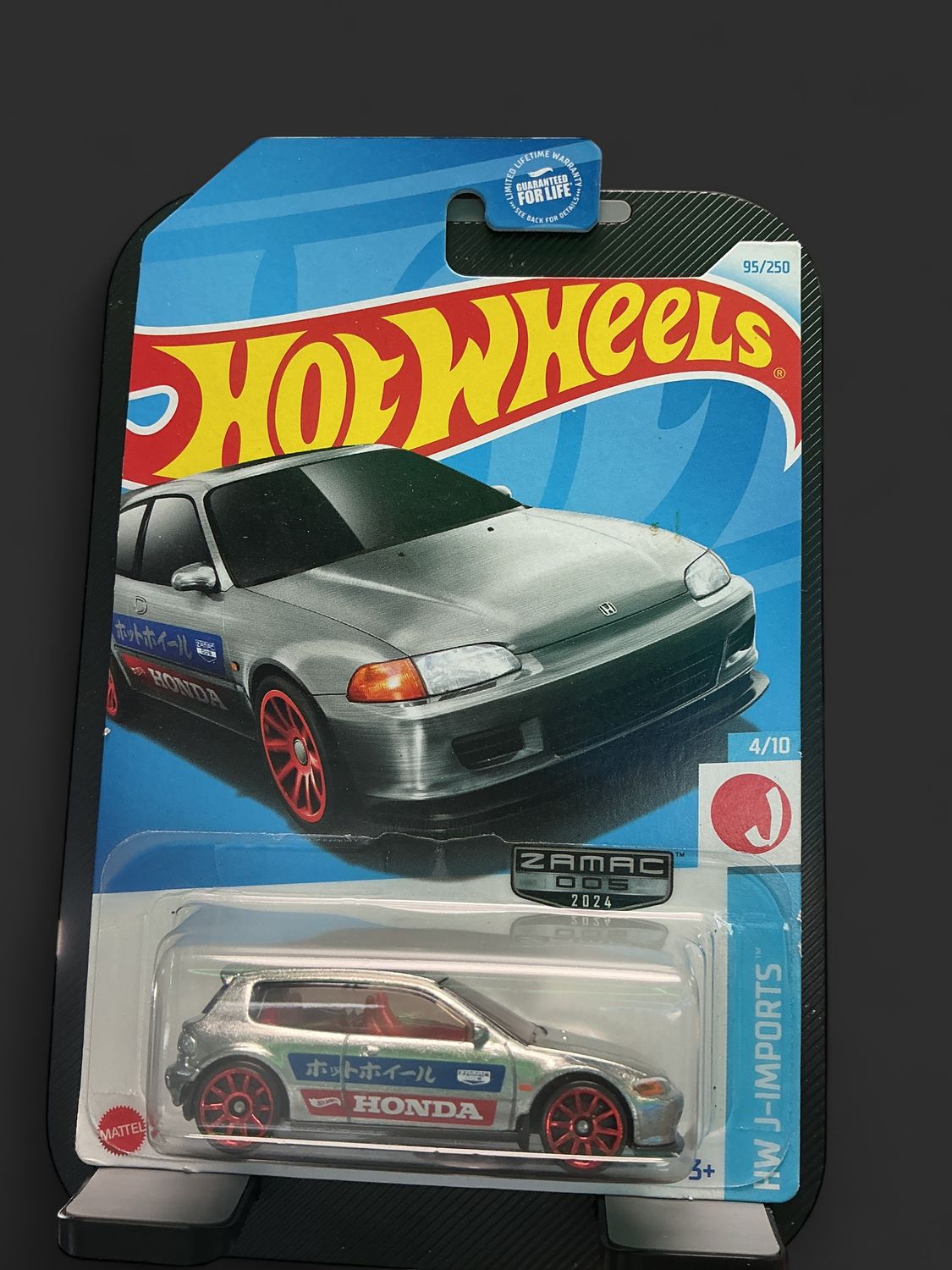 Hot wheels ZAMAC  2024 92 Honda Civic EG