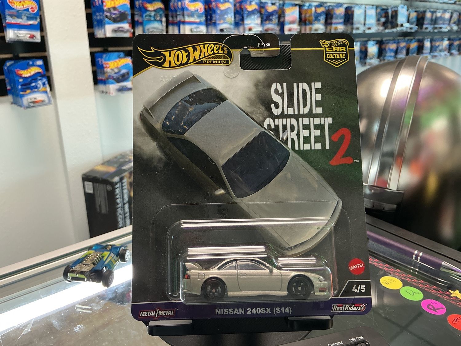 Hot wheels slide Street two Nissan 240 SX s14