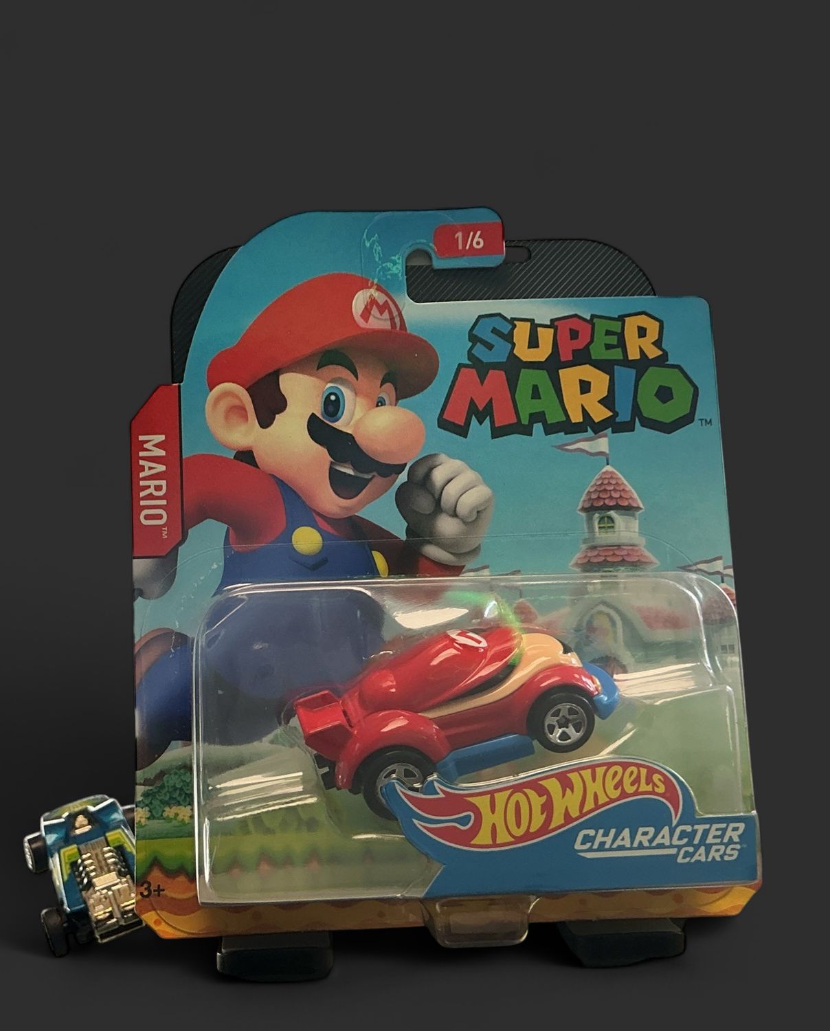 Hot Wheels Super Mario Character Car MARIO Diecast Car Brand