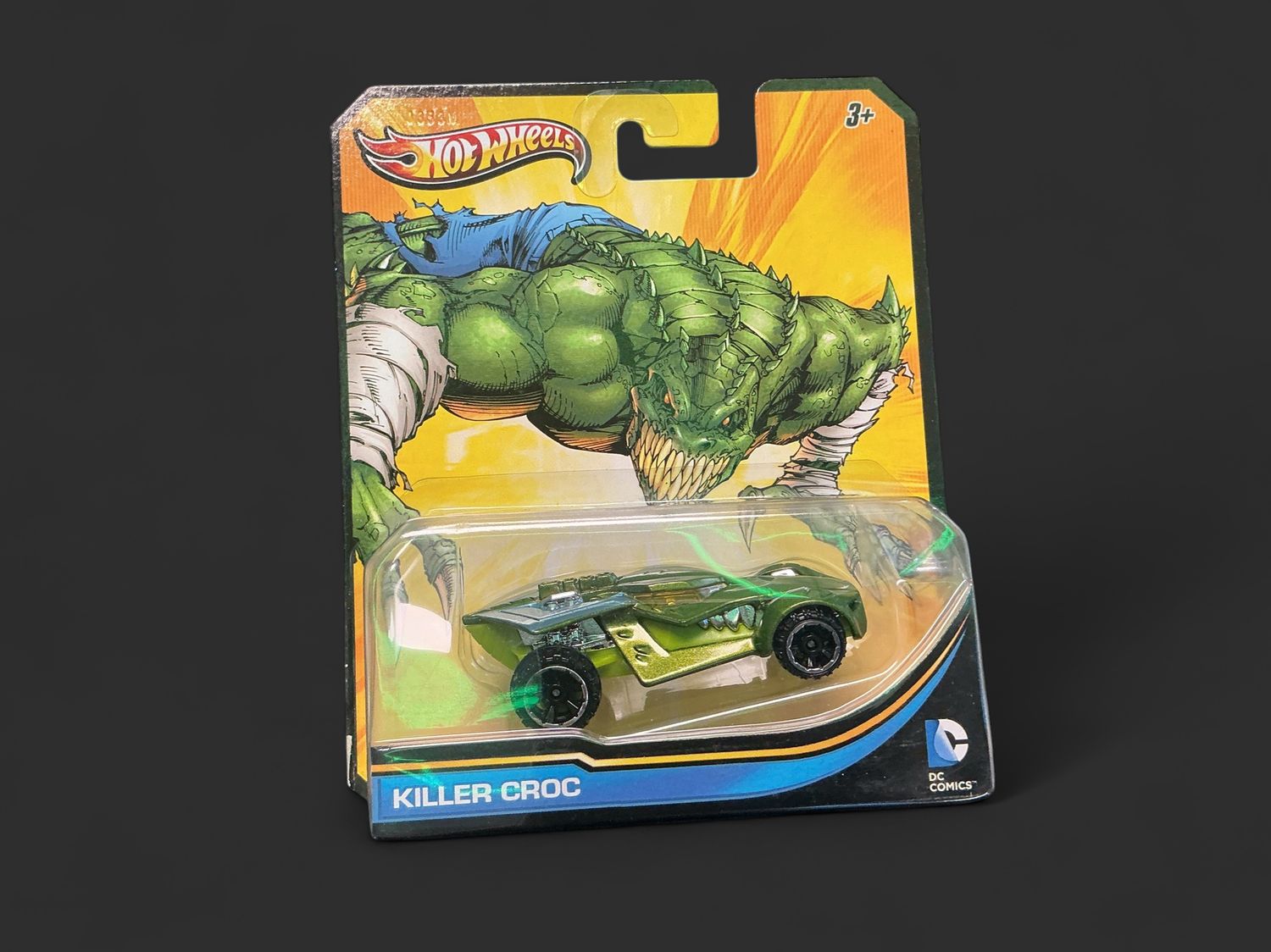 Hot Wheels Character Cars - DC Comics - KILLER CROC - Diecast Car - Very Cool!