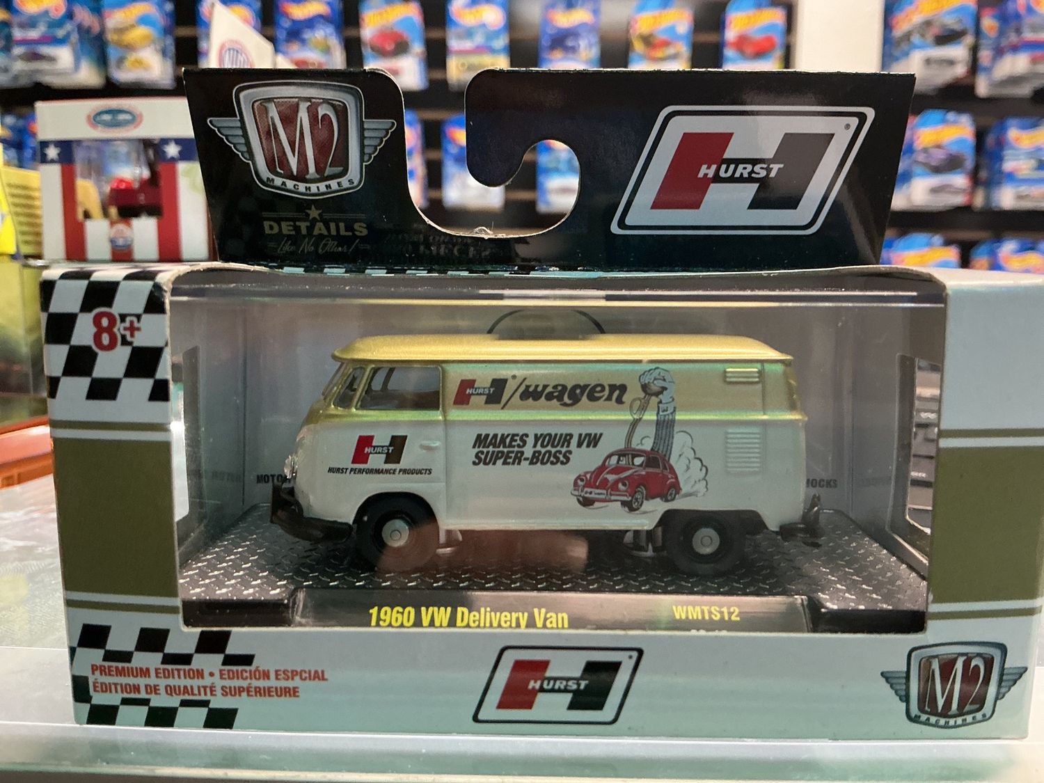 1960 Volkswagen delivery van hurst WMTS12