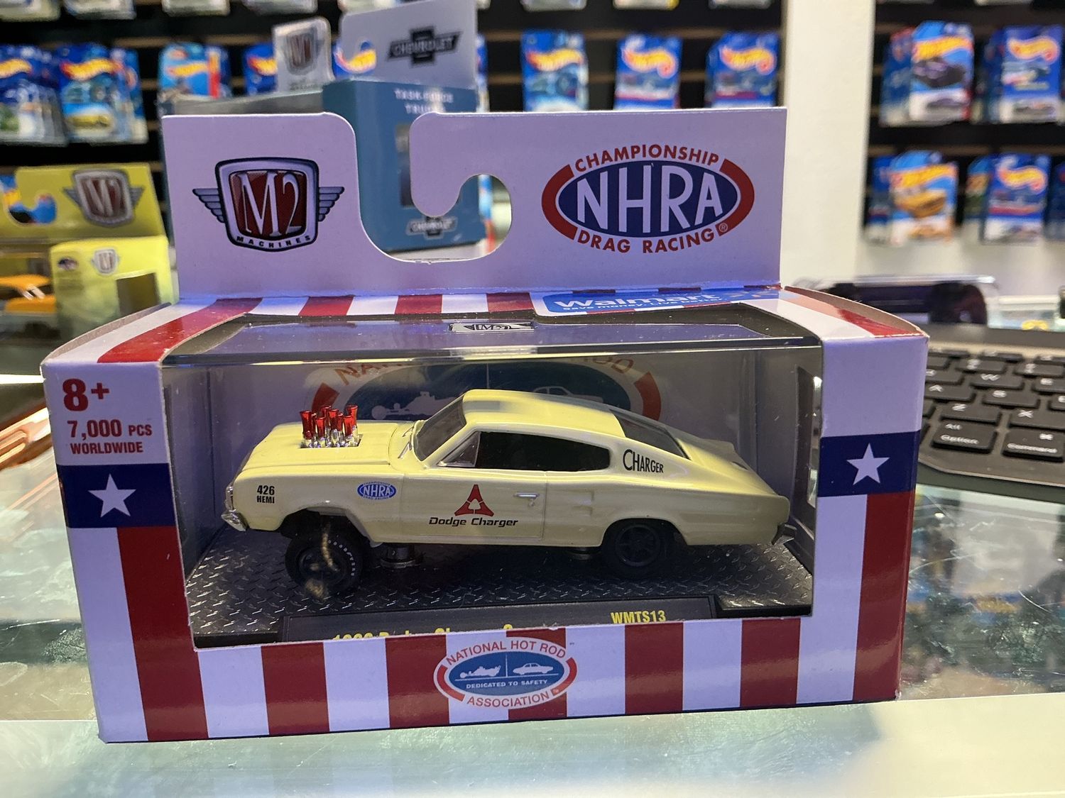 M2 1966 Dodge charger Gasser yellow