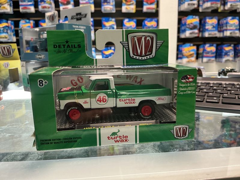 M2 1970 Ford F 100 custom 4 x 4 turtle wax