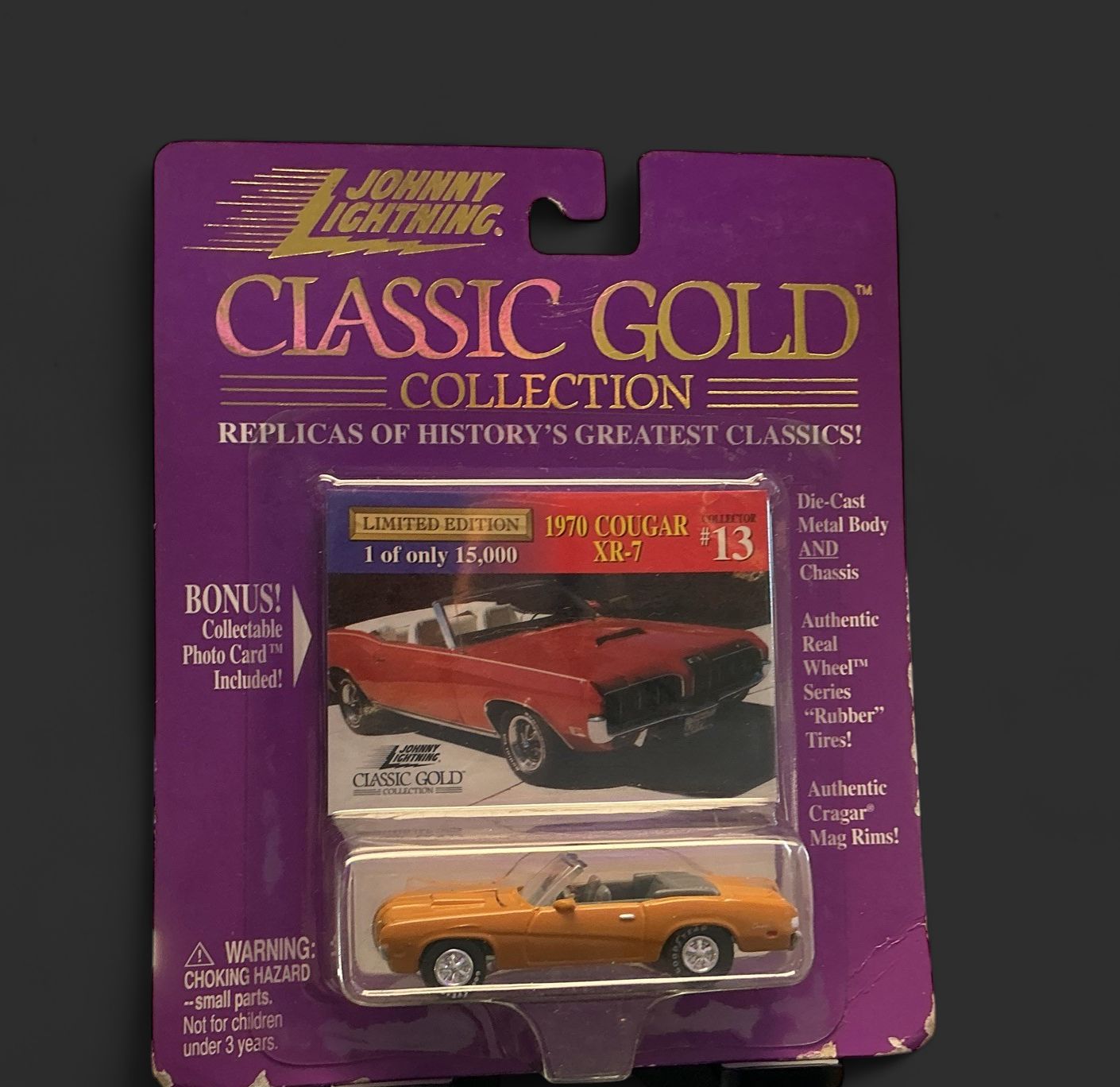 JOHNNY LIGHTNING - CLASSIC GOLD COLLECTION - 1970 Cougaar XR-7 #13