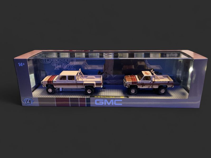 M2 1977 GMC Sierra Classic 3500 4x4 &amp; 1977 GMC Sierra  Grande 15 "Desert Fox"...