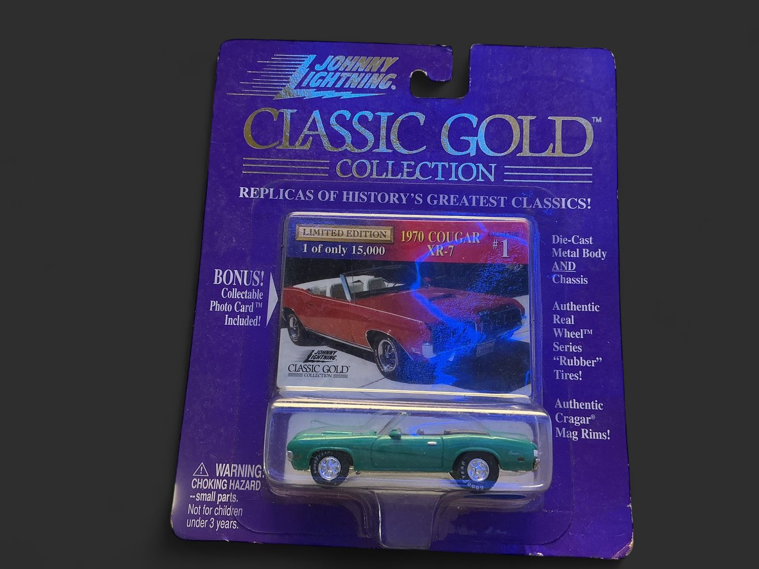 Johnny lightning classic gold collection 1970 cougar XR 7