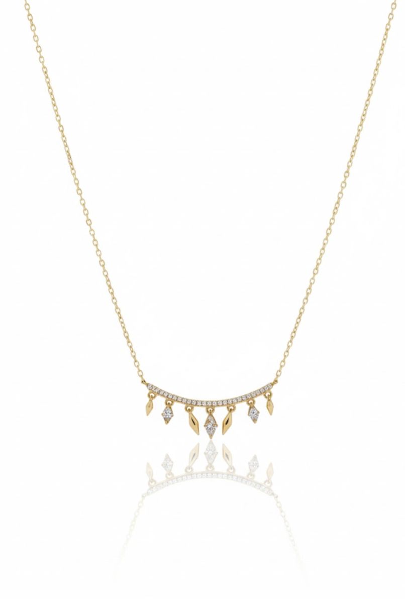 14KY .10TWDIAMONDS NECK