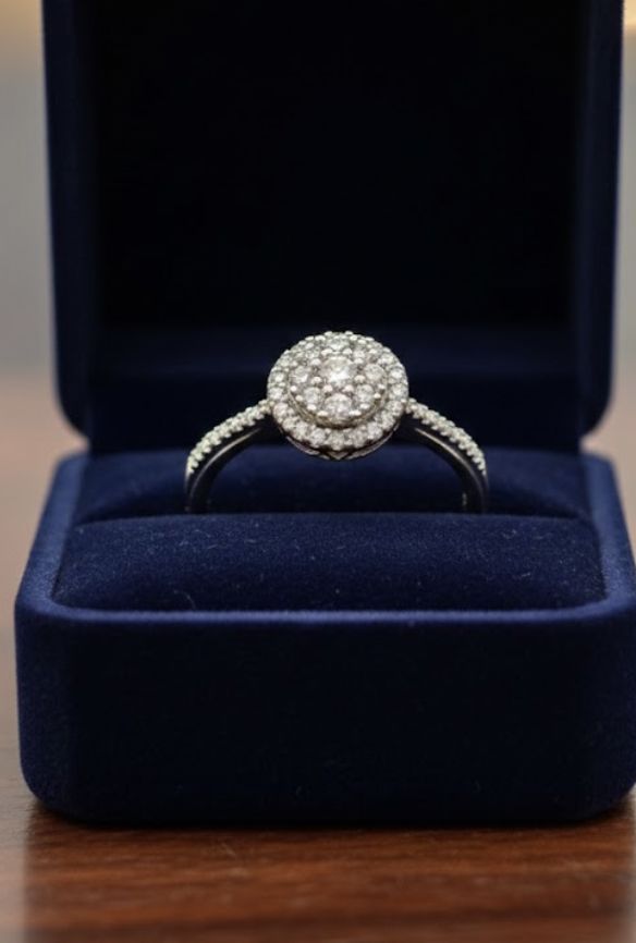 14KW .51TW LAB BRIDAL RING