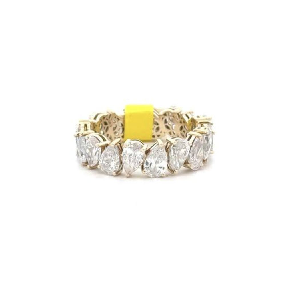 14KY 5.30CTW LAB DIA BAND