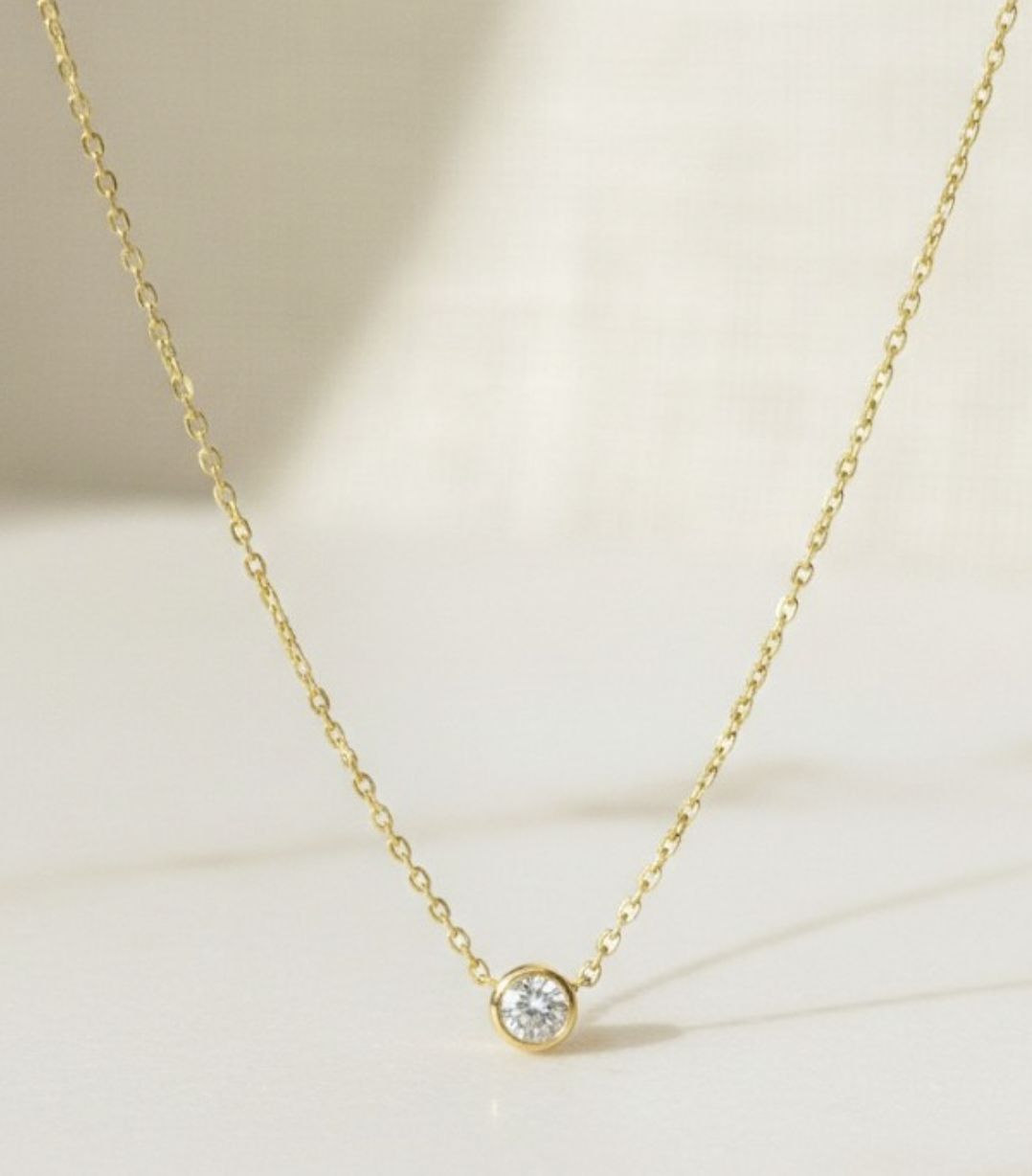 10KY .20TW LGD NECKLACE