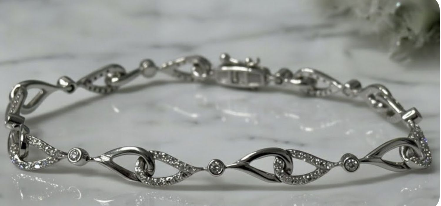 10KW .80CT LGD 7.4G BRACELET