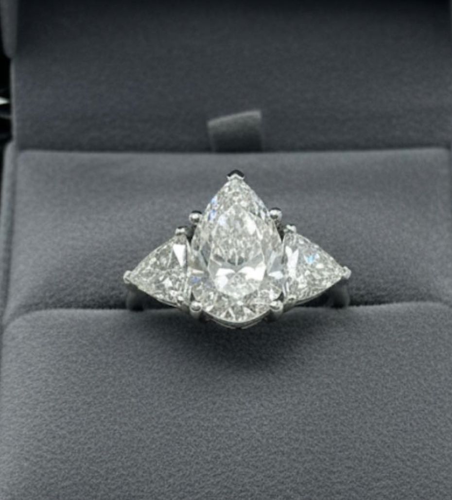 14K White Gold 7.09cttw Lab Grown Diamond