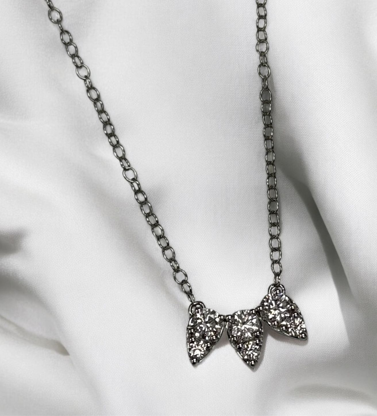 10KW .50CTW LAB NECKLACE