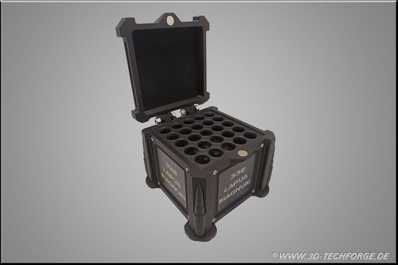 Premium Präzisions-Munitionsbox, AmmoBox –.338 Lapua Magnum