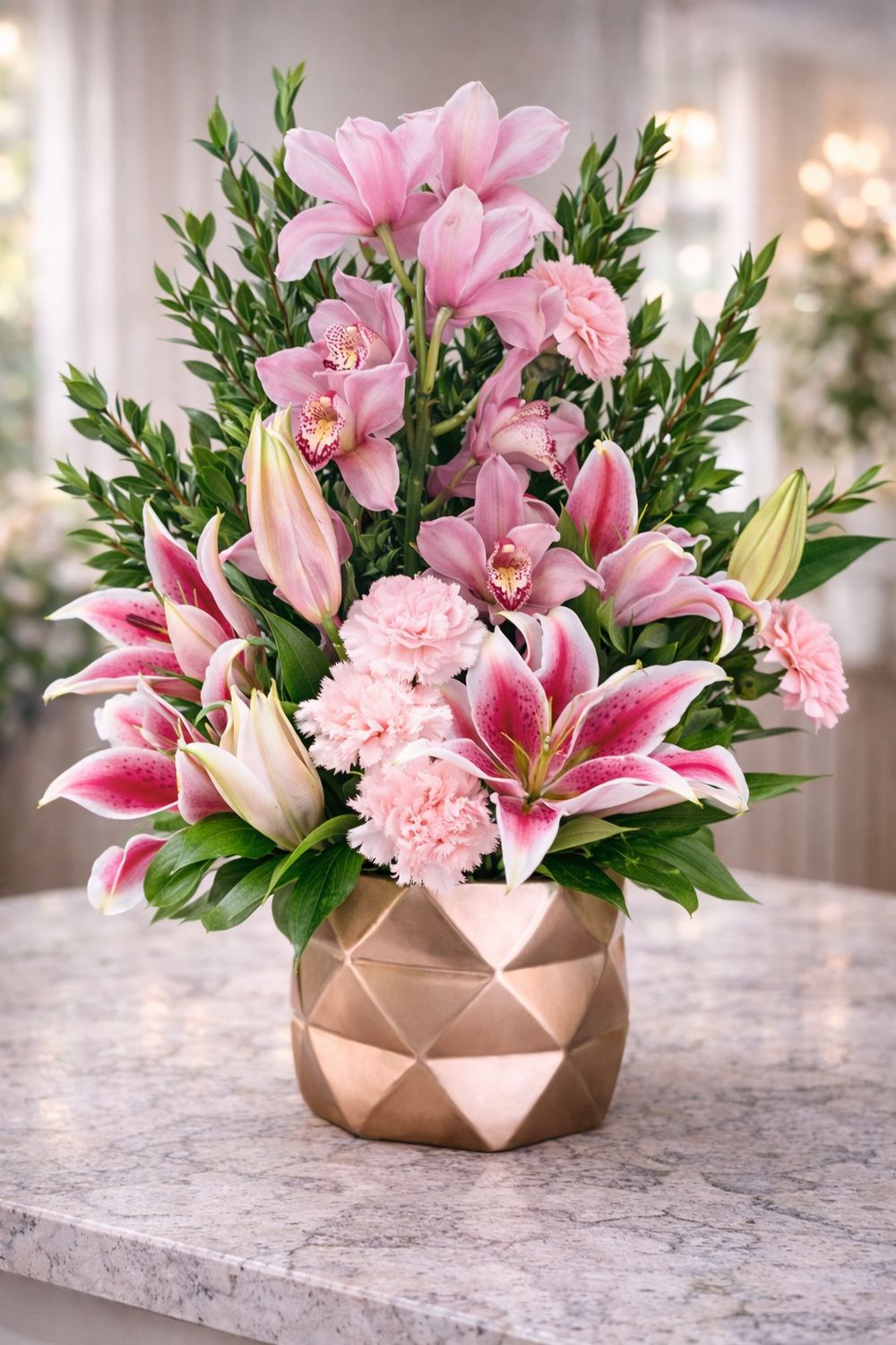 Pink Orchid Elegance