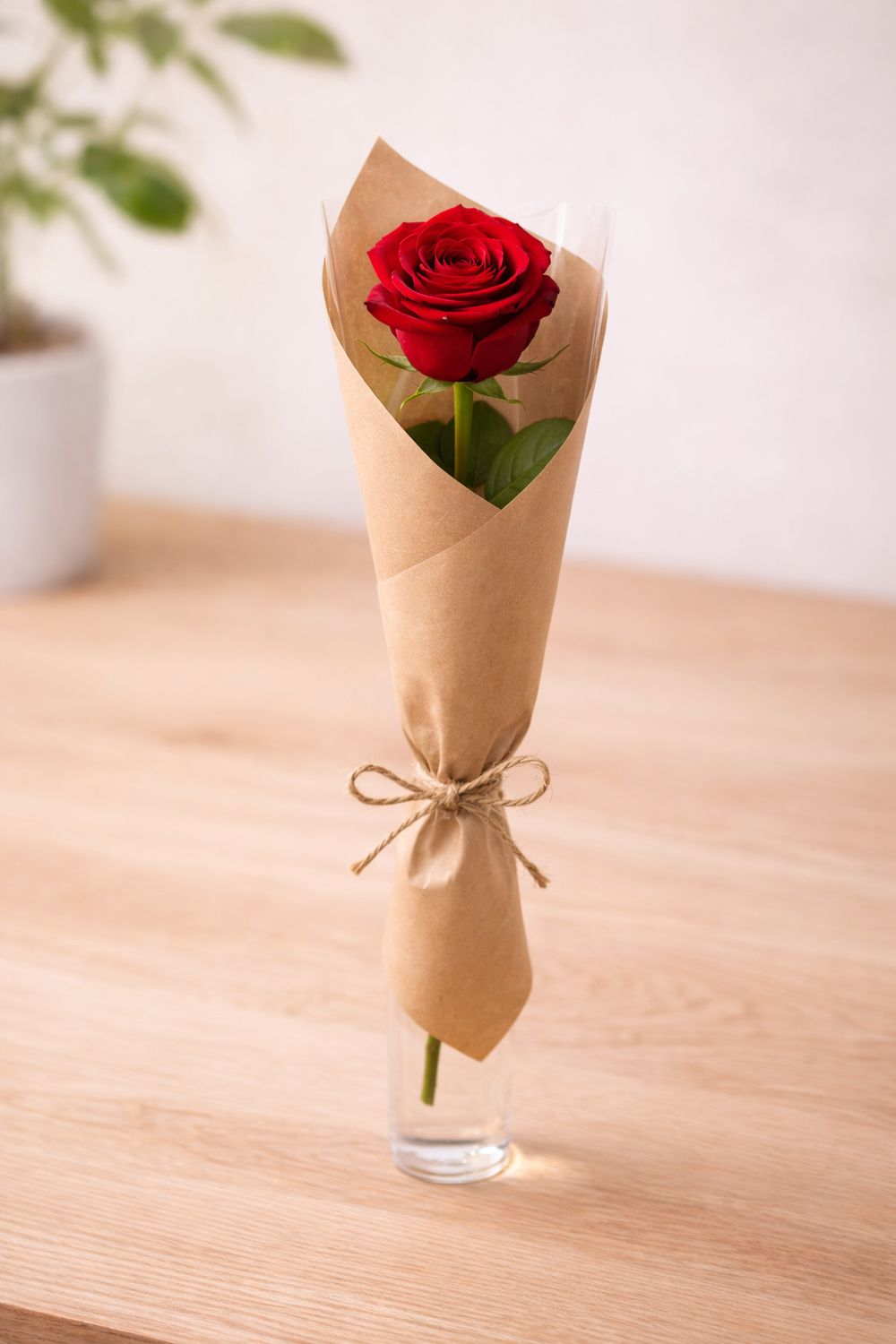 Single Red Rose
