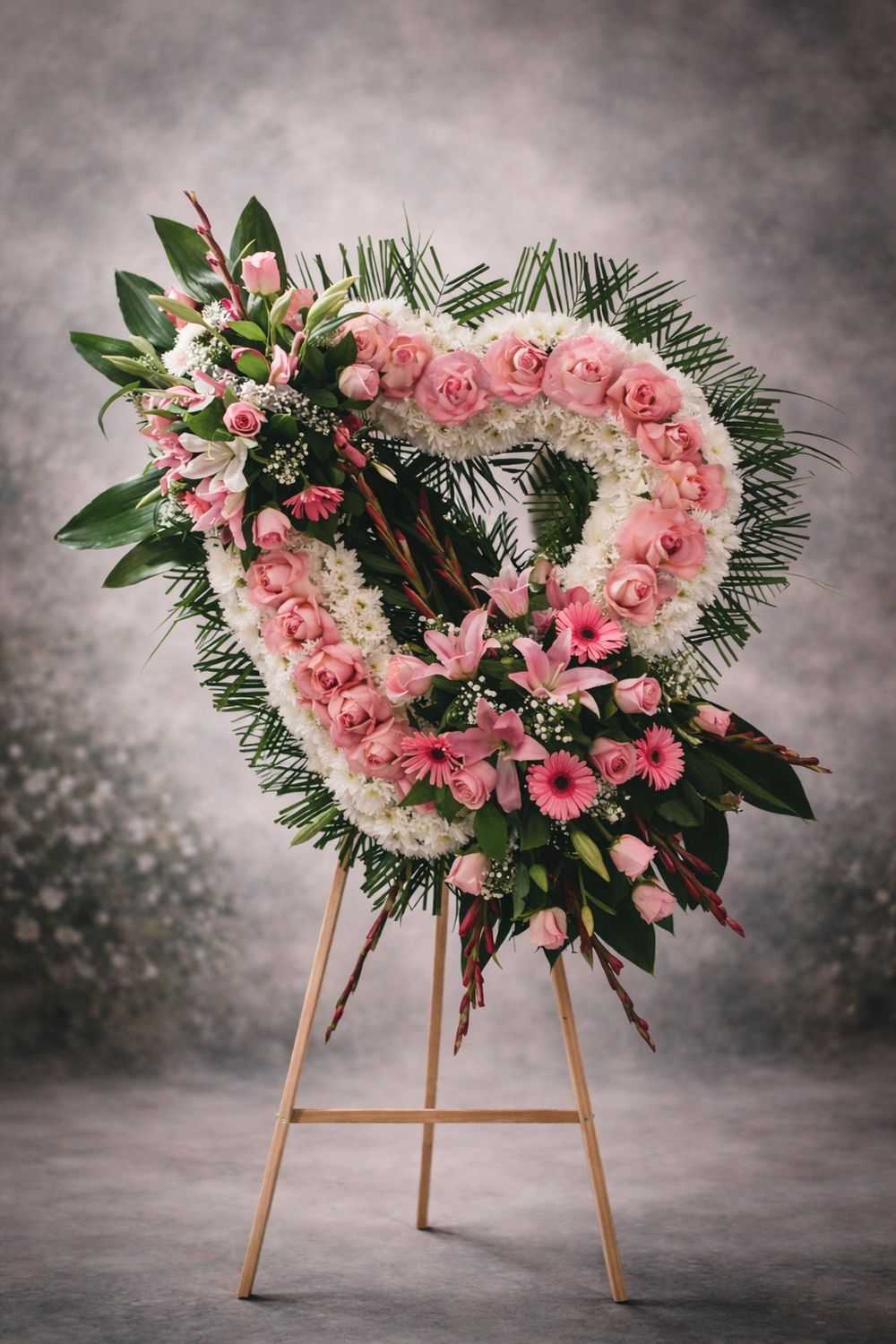 Blush Remembrance Heart