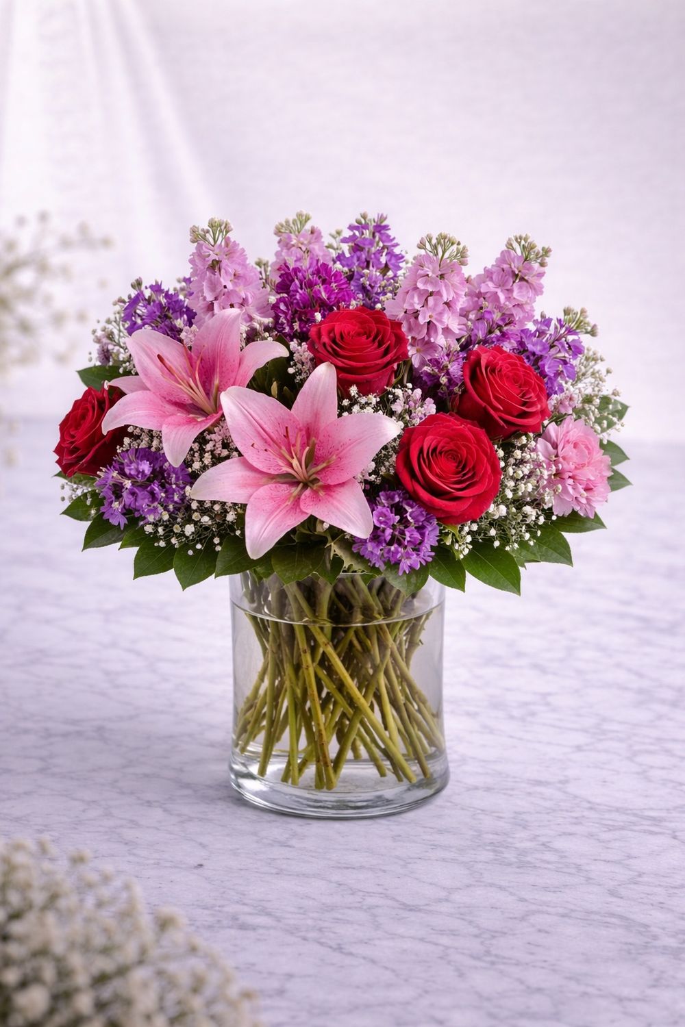 Velvet Petal Embrace