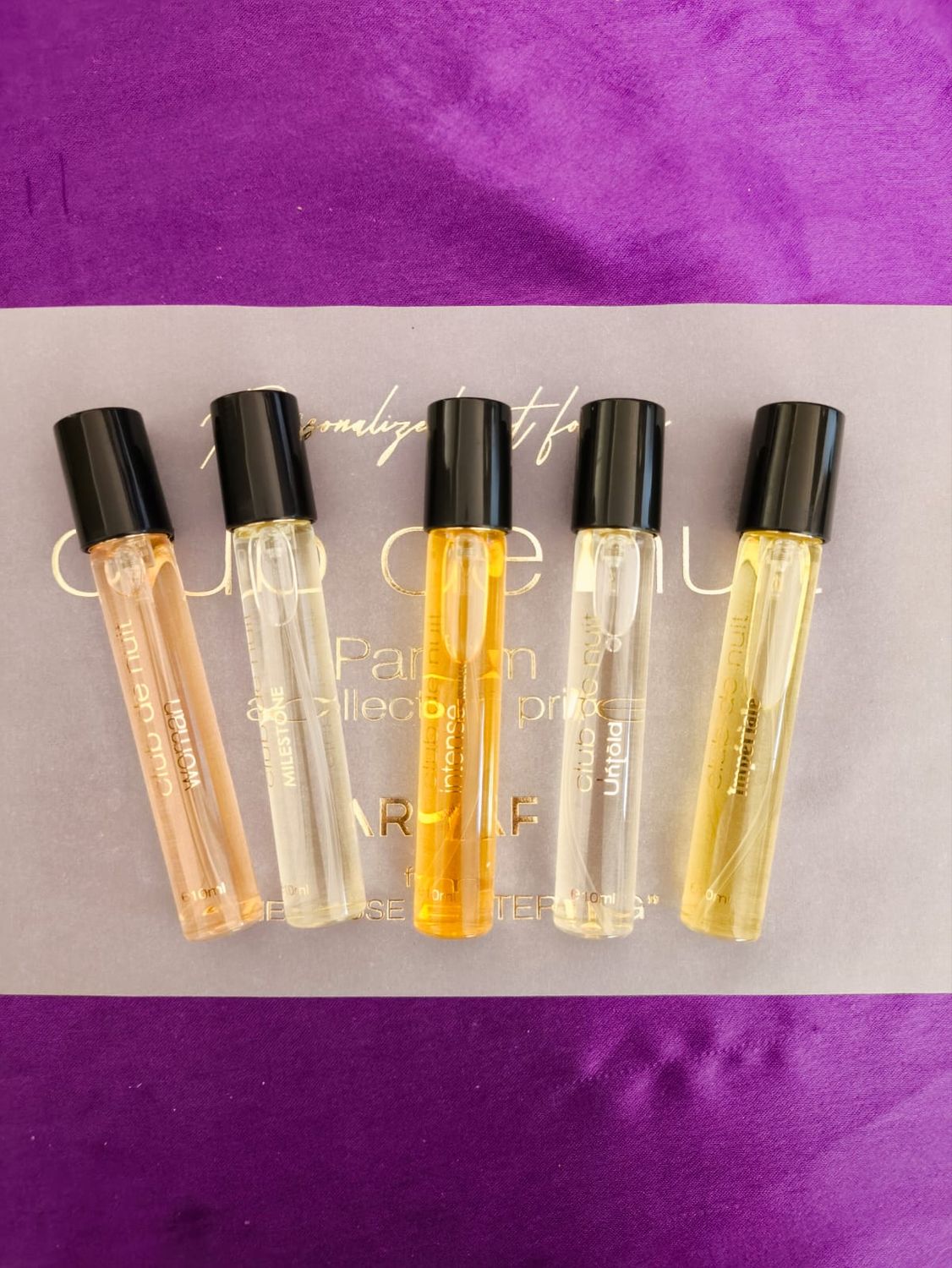 Perfumes ritualizados "Club de Nuit" - 10 ml