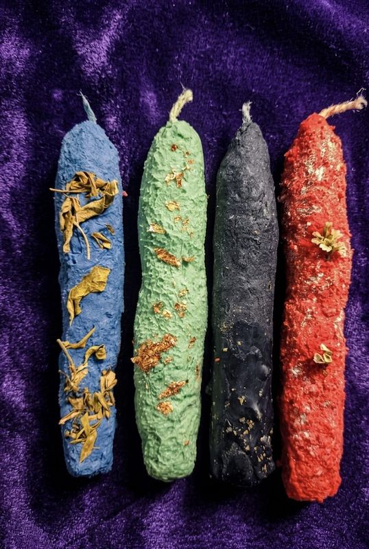 Velas de bruja - Artesanales