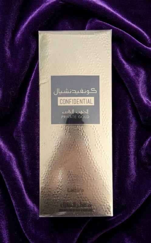 Spray ritualizado marca "Lattafa"