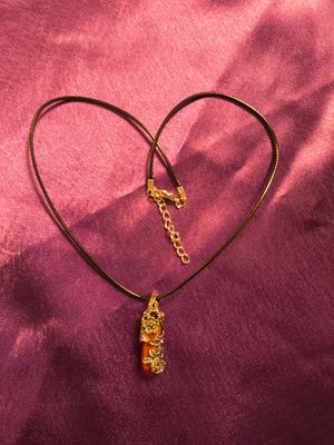 Collar de Cuarzo "Ágata de Fuego"