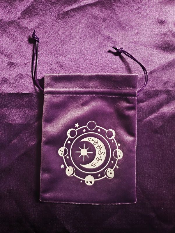 Bolsita de Terciopelo para Mazo de Tarot