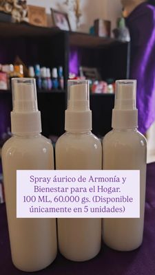 Spray Áurico de Armonía y Bienestar - 100 ML