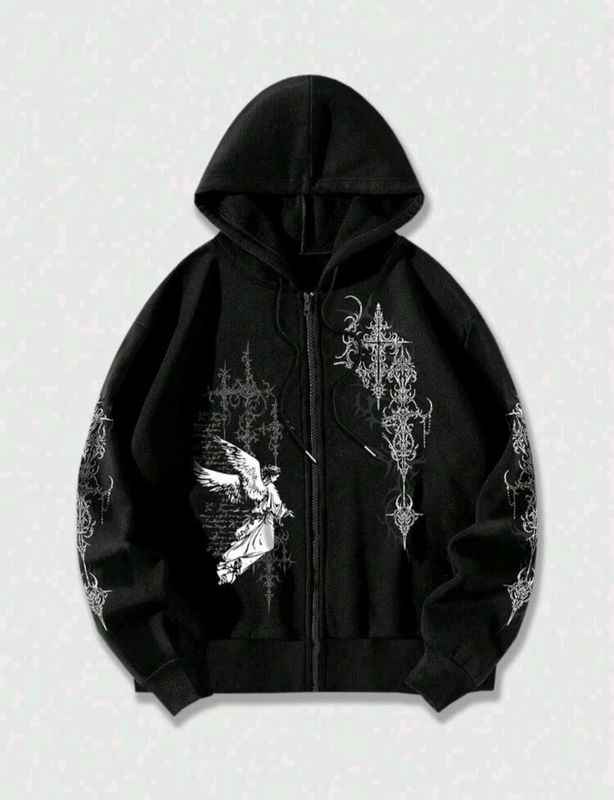 Canguro con Diseño Gótico