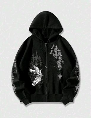 Canguro con Diseño Gótico