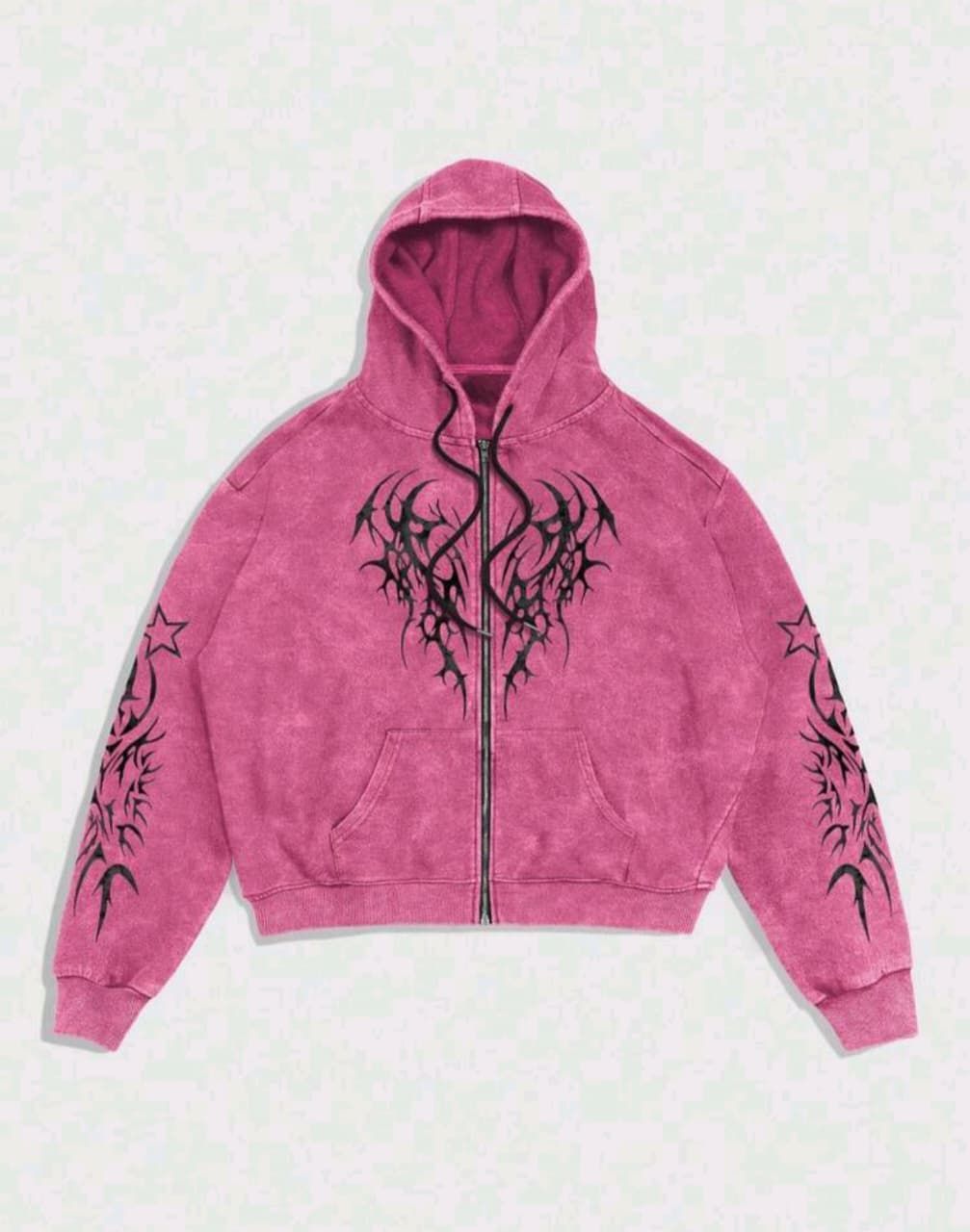 Canguro con diseño gótico - Color Rosa
