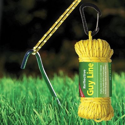 COGHLAN'S Reflective Guy Line 反光營繩 2mm粗 | 15.2米長 附鉤環