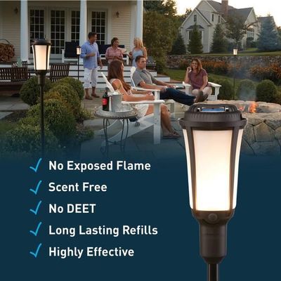 Thermacell PSLT4 戶外燈具驅蚊器 (連4小時驅蚊片3片及12小時燃料1支) (with 3 repellent mats and 1 fuel cartridge) Thermacell PSLT4 戶外燈具驅蚊器 (連4小時驅蚊片3片及12小時燃料1支) (with 3 repellent mats and 1 fuel cartridge)