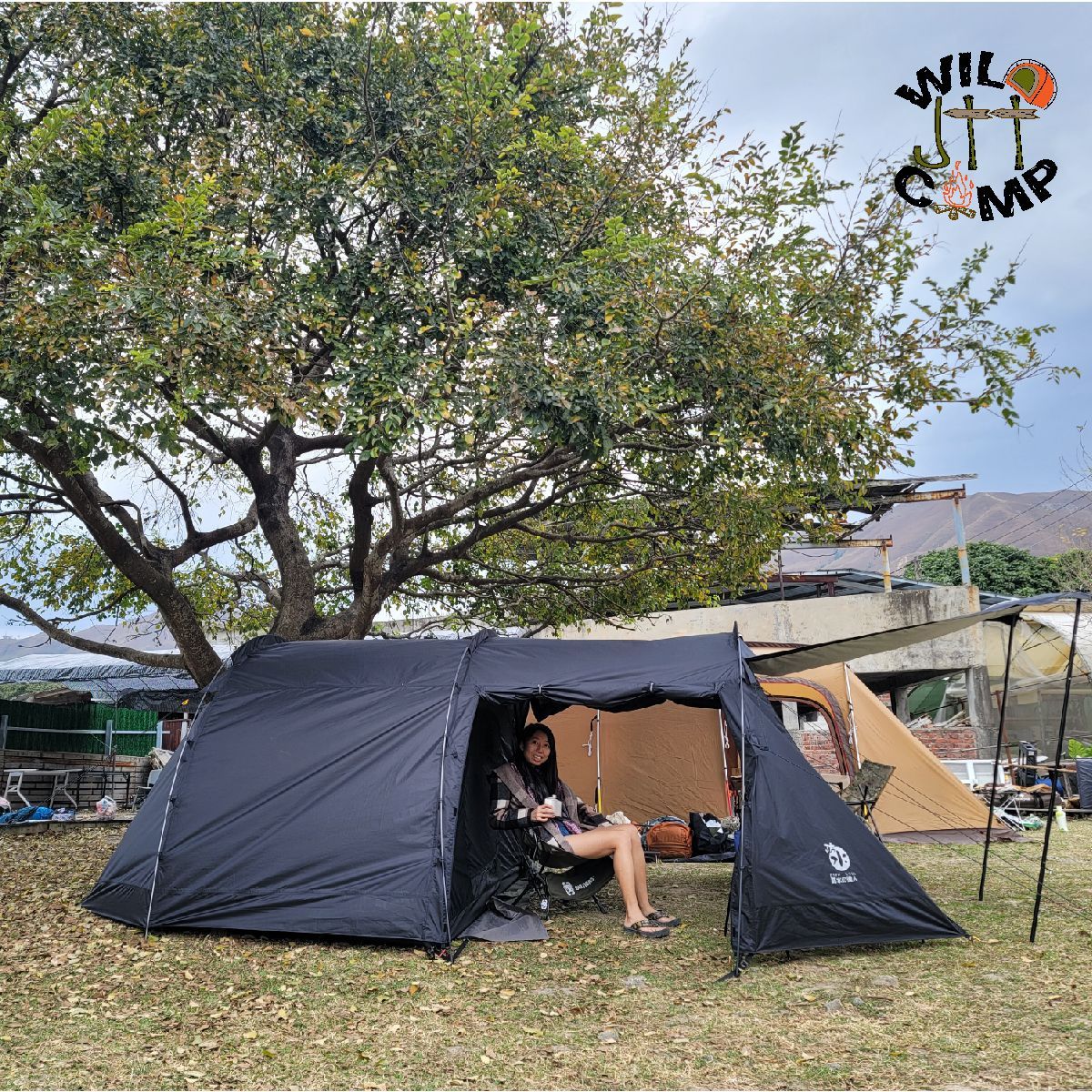 Fasteper 防水の達人 超輕隧道露營帳篷(1房1廳) (特製銀底) Ankylo Tunnel Ultralight Tent 4人營 (Silver bottom)