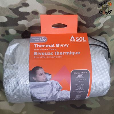 SOL Thermal Bivvy 單人緊急睡袋 | 戶外防水保暖露宿袋 Sleeping Bag