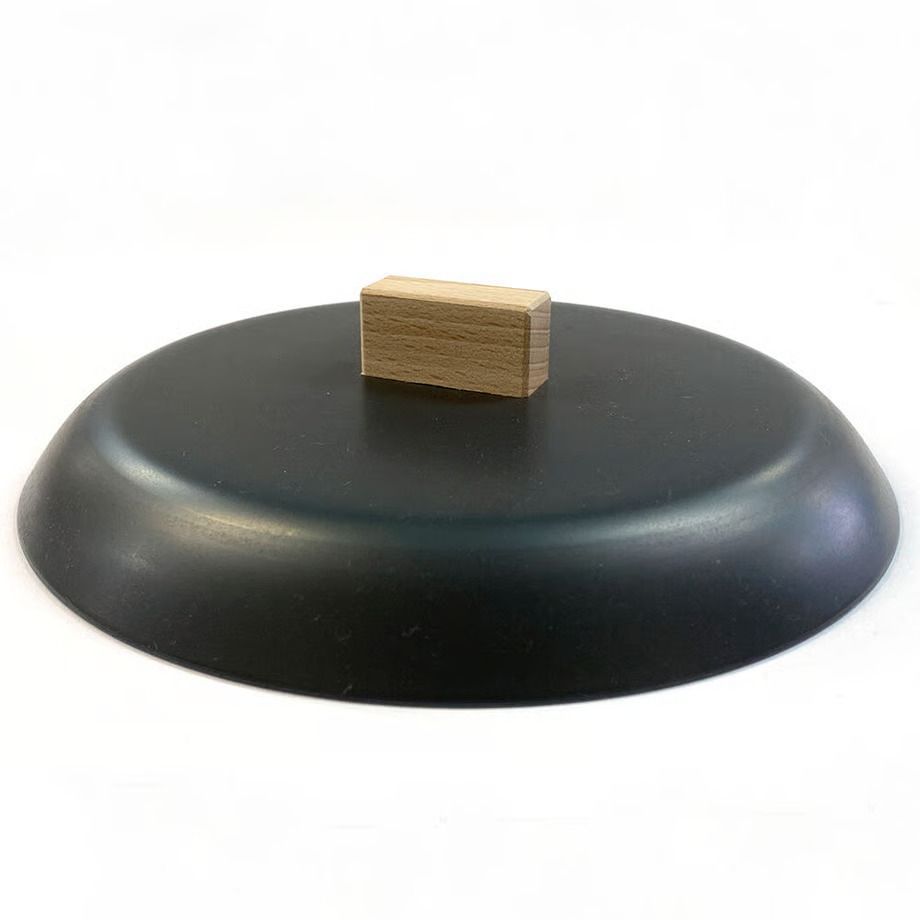 專用鐵蓋 Iron lid for 黑鐵麵包煎鍋 [24cm] Black iron frying pan for bread | 日本製 made in Japan