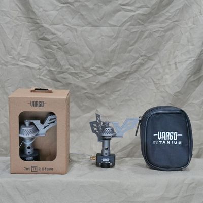 新品 VARGO Jet Ti 2 Stove シングルバーナー アウトドア 新品 VARGO