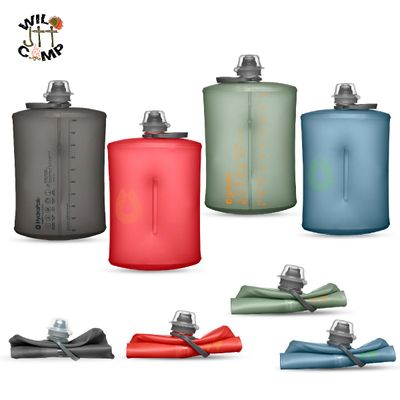 HydraPak Stow Flip Cap Bottle 1L TPU軟身水樽 | 可折疊水瓶