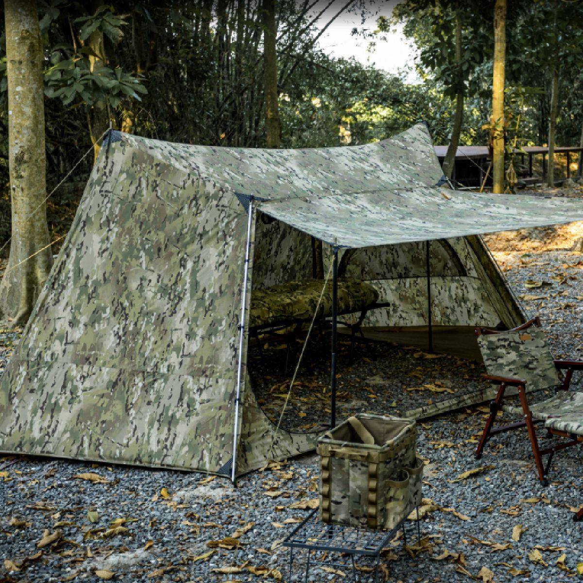 OneTigris Multicam® NEBULA Camping Tent (Limited Multicam edition-70D nylon) 限量雙峰帳|70D 尼龍耐用 + 高利用率結構 | 帳篷 OneTigris Multicam® NEBULA Camping Tent (Limited Multicam edition-70D nylon) 限量雙峰帳|70D 尼龍耐用 + 高利用率結構 | 帳篷