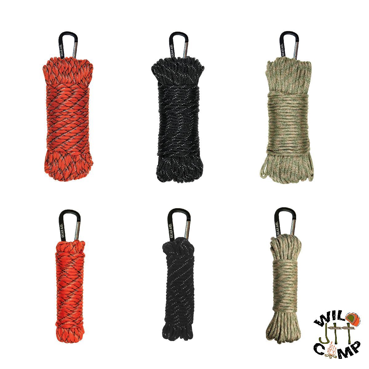 GEAR AID Medium Duty 550 Paracord 傘繩  30ft  / 100ft |  4mm 結構 7條線芯