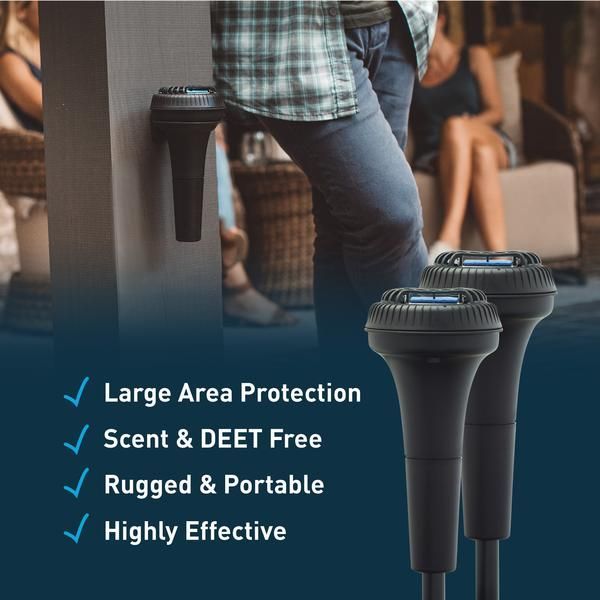 Thermacell MRP2 戶外庭院驅蚊機兩件套裝 | 可插地 (連4小時驅蚊片6片及12小時燃料2支) (with 6 repellent mats and 2 fuel cartridge) Thermacell MRP2 戶外庭院驅蚊機兩件套裝 | 可插地 (連4小時驅蚊片6片及12小時燃料2支) (with 6 repellent mats and 2 fuel cartridge)