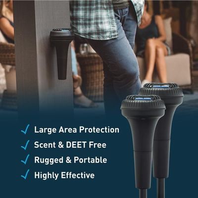 Thermacell MRP2 戶外庭院驅蚊機兩件套裝 | 可插地 (連4小時驅蚊片6片及12小時燃料2支) (with 6 repellent mats and 2 fuel cartridge) Thermacell MRP2 戶外庭院驅蚊機兩件套裝 | 可插地 (連4小時驅蚊片6片及12小時燃料2支) (with 6 repellent mats and 2 fuel cartridge)